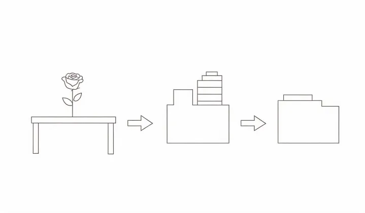 Illustration of a written frontal wig sourcing route, not a street map